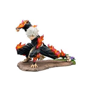 ktopv095-statuette-en-pvc-kotobukiya-hell-s-paradise-artfxj-1-8-gabimaru-noir-orange-14-cm