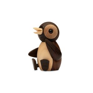 kb2485-lotspfig-2089-figurine-decoratif-spring-copenhagen-snow-baby-penguin-marron-beige-tu