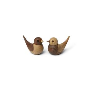 kb2490-lotspfig-2058-figurine-decoratif-spring-copenhagen-hirondelles-des-emes-seurs-marron-tu