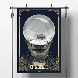 kb917plaksgcitizen-poster-kubbick-citizen-kane-bleu-noir-gris-61x91-5-cm