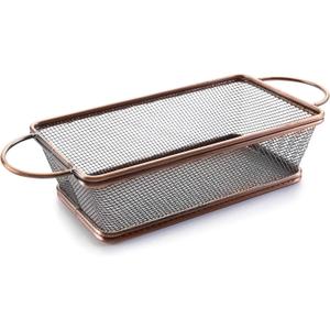 61065-panier-de-rangement-mini-puces-rectangulaire-lacor-gray-21x11x6-cm