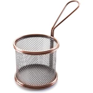 61069-panier-de-rangement-mini-puces-rond-lacor-gray-9x8-cm