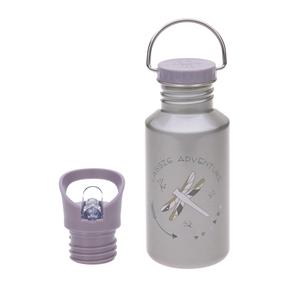 1210026332-gourde-en-inox-enfant-lassig-adventure-libelulle-gris-violet-500-ml