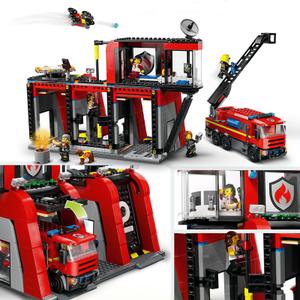 a2402047-jeux-de-construction-caserne-plus-camion-pompiers-city-lego-rouge-noir-gris-54x28-2x9-1-cm
