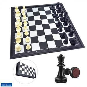 cgm320-jeu-d-echecs-magnetique-pliable-lexibook-noir-blanc-32x2x32-cm