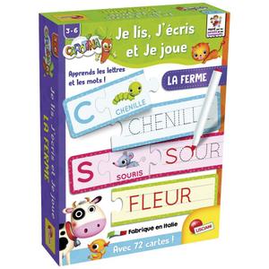 a2101000-puzzle-carotina-lis-ecris-joue-ferme-lisciani-giochi-multicolore-26x6x19-cm