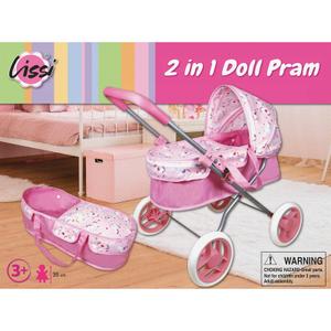 a2402258-accessoires-pour-poupee-landau-couffin-h50-lissi-dolls-rose-37-5x9-5x28-cm