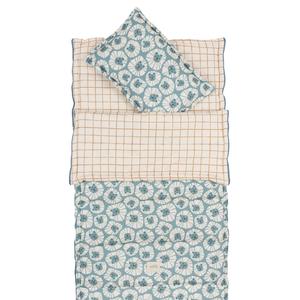 5908363300094-linge-de-lit-compose-d-oreiller-et-gigoteuse-lions-2-10-ans-bebe-malomi-kids-denim-150x80-cm