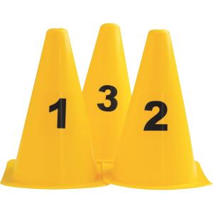 m404215-cones-numerotes-megaform-x10-jaune-25-cm
