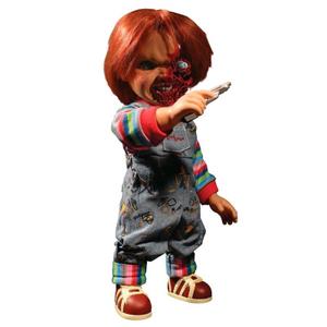 696198780208-figurine-mezco-toyz-chucky-childs-play-3-chucky-pizza-face-talking-multicolore-38-cm