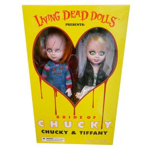 696198942804-figurine-mezco-toyz-living-dead-dolls-chucky-and-tifanny-multicolore-25-cm