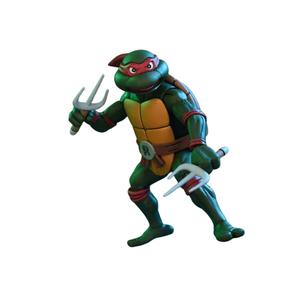 neca54354-figurine-de-collection-neca-tortues-ninja-cartoon-ultimate-raphael-vhs-vert-orange-18-cm