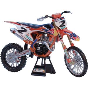 a2302834-jeux-de-voiture-moto-new-ray-ktm-450-sx-f-racing-1-6-multicolore-30x22x61-cm