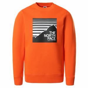 nf0a37fy-a6m-sweatshirt-enfant-the-north-face-box-rouge