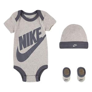 ln0073-w67-ensemble-body-plus-chaussettes-plus-bonnet-avec-logo-bebe-garcon-nike-futura-beige-0-6-mois