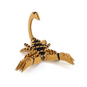 hqorsco-figurine-origami-scorpion-x153-beige-15x16x8-cm