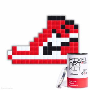 kb2107lot-pak030-s-kit-mosaique-pixel-corner-the-sniker-rouge-blanc-noir-18x13-cm