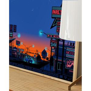 kb1124plaksgparisuns-poster-edition-limitee-serigraphie-plakat-paris-texas-sunset-bleu-orange-rouge-tu