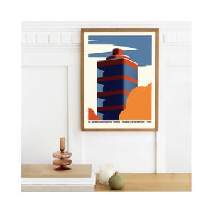kb1213plakresearc-poster-edition-limitee-serigraphie-plakat-research-house-bleu-orange-tu
