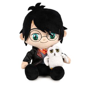 8425611339042-peluche-play-by-play-harry-potter-hedwig-noir-29-cm