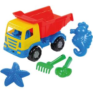 a2300071-jeux-de-construction-vehicule-chantier-polesie-bleu-rouge-jaune-vert-noir-18-cm