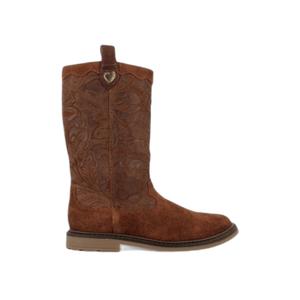 t1eivo0401-bottes-en-cuir-velours-bebe-fille-pom-d-api-sister-doly-brown