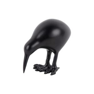 pt4019bk-statue-metalique-present-time-kiwi-bird-black-9x15-5-cm