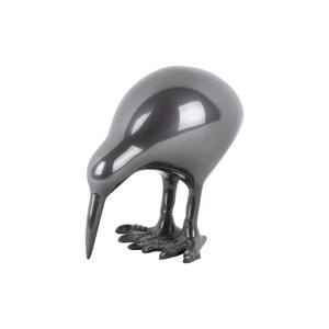 pt4019gm-statue-metalique-present-time-kiwi-bird-gun-metal-9x15-5-cm