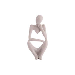 pt4022gy-statue-polyresine-present-time-wondering-light-grey-9-5x23-5-cm