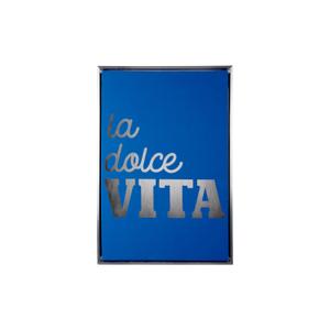 pt4182-decoration-murale-present-time-la-dolce-vita-medium-dark-blue-silver-40x3-2-cm
