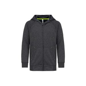 pa386-darkgreyheather-sweatshirt-zippe-a-capuche-enfant-proact-dark-grey-heather