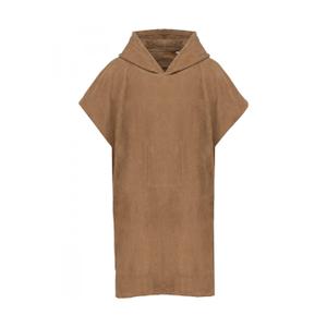 pa582-camel-poncho-eponge-a-capuche-enfant-proact-camel