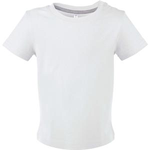 t-shirt-bebe-manches-courtes-kariban-blanc-blanc