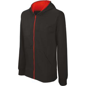 k486-black-red-sweathirt-enfant-zippe-a-capuche-kariban-noir-rouge