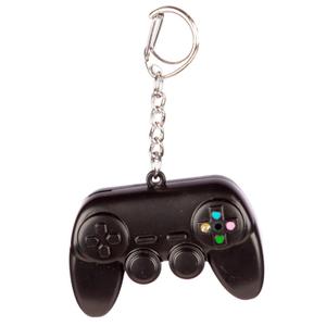 5055071739736-porte-cle-avec-lumieres-et-sons-puckator-game-over-noir-3-5x5-5x2-cm