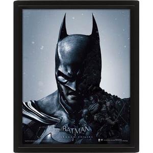 64bat092-cadre-3d-lenticulaire-pyramid-batman-arkham-origins-batman-joker-noir-20-5x4-5x25-5-cm
