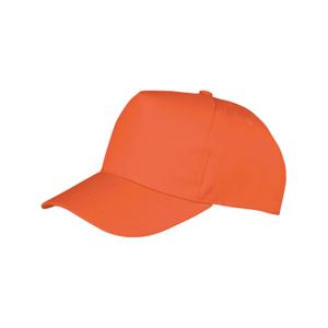 rc984j-orange-casquette-5-pannel-recyclee-enfant-result-orange-tu