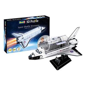 rev00251-puzzle-revell-nasa-space-shuttle-discovery-3d-blanc-noir-tu
