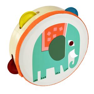 29176-tambourin-rex-london-wild-wonders-blanc-beige-jaune-orange-bleu-vert-tu