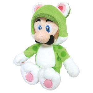 75cat013-peluche-enfant-sanei-luigi-cat-vert-25-cm