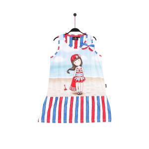 61144-0-000204-robe-t-shirt-sans-manches-fille-santoro-london-beach-belle-azul