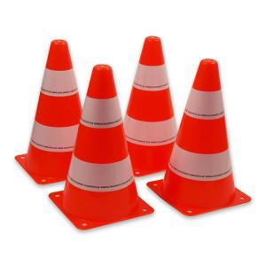 970134-cone-d-entrainement-schildkrot-x4-rouge-blanc-230-cm