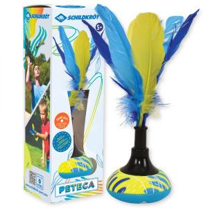 970147-jeux-d-exterieur-schildkrot-peteca-bleu-jaune-24-cm