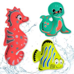 970328-jouet-de-bain-schildkrot-animals-x3-multicolore-12-cm