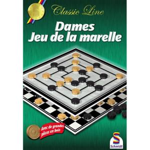 a0000249-jeux-de-societe-dames-classic-line-schmidt-spiele-multicolore-27-5x6-7x19-cm