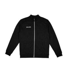40221517-bl-sweatshirt-full-zip-enfant-spalding-flow-black