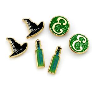 ewkse0002-ensemble-boucles-d-oreilles-fille-the-carat-shop-elphaba-wicked-vert-noir-tu