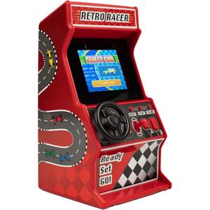 or-retracing-jeux-electroniques-thumbs-up-retro-mini-arcade-racing-rouge-noir-tu