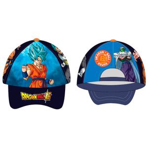 8435631342076-casquette-enfant-toei-animation-dragon-ball-bleue-orange-54-56-cm