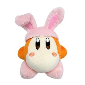 exgmer-3583-peluche-lapin-together-plus-kirby-waddle-dee-rose-blanc-14-cm